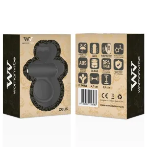 Zeus Silikone Vibrator Ring von Womanvibe
