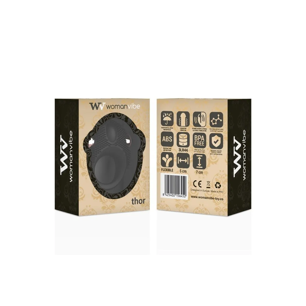 Thor Silikone Vibrator Ring von Womanvibe | Fesselliebe.de