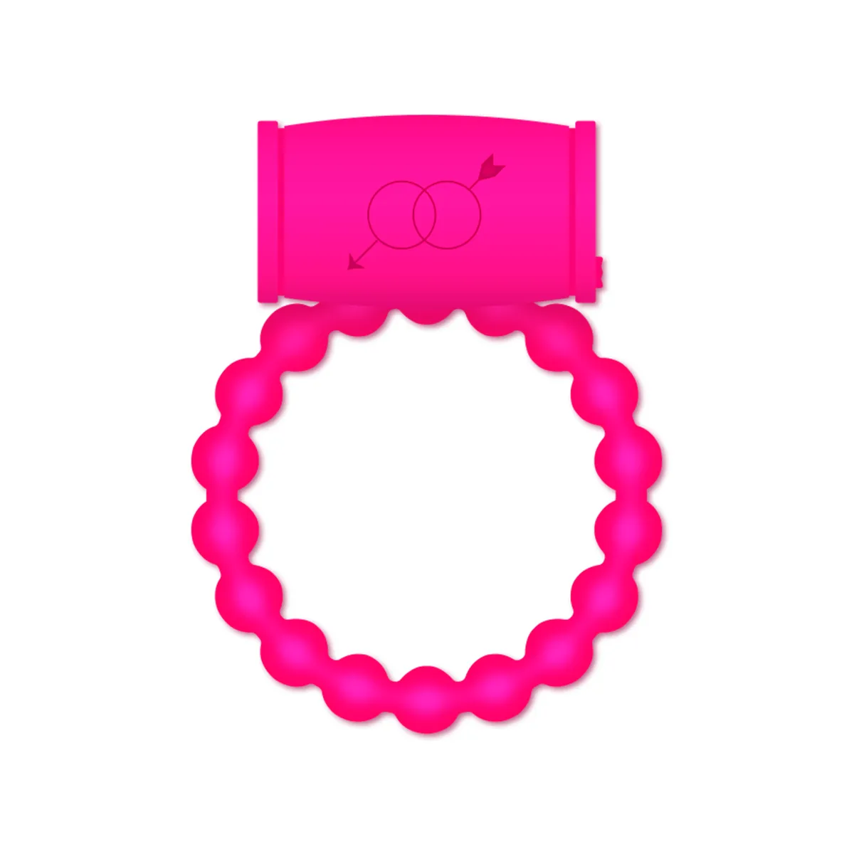 25 Rosa Vibratorring von Casual Love | Fesselliebe.de