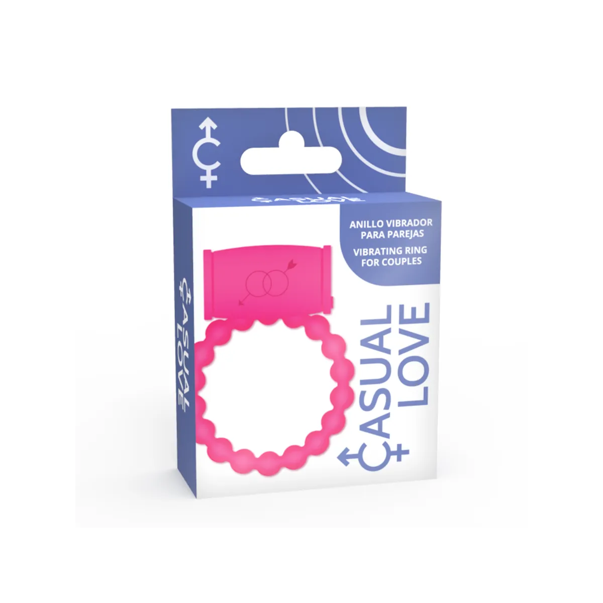 25 Rosa Vibratorring von Casual Love | Fesselliebe.de