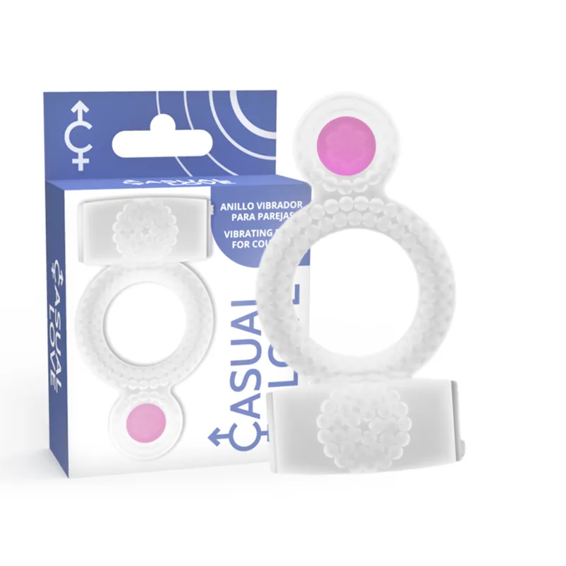 Ring Doppelter Genuss Transparenter Ring von Casual Love | Fesselliebe.de