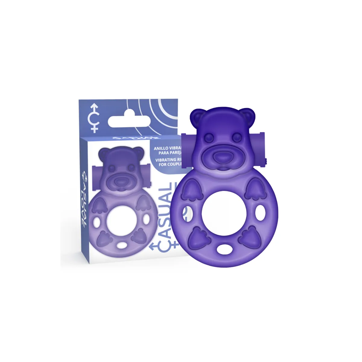 26 Lilac Bunny Vibrator Ring von Casual Love | Fesselliebe.de