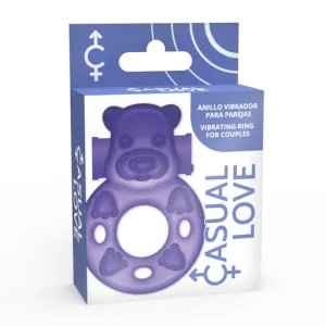 26 Lilac Bunny Vibrator Ring von Casual Love