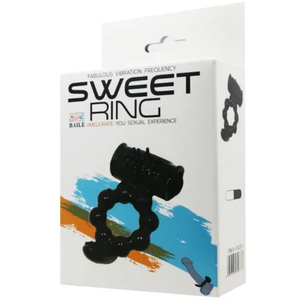 Sweet Ring Ring mit Doppelstimulator von Baile For Him | Fesselliebe.de