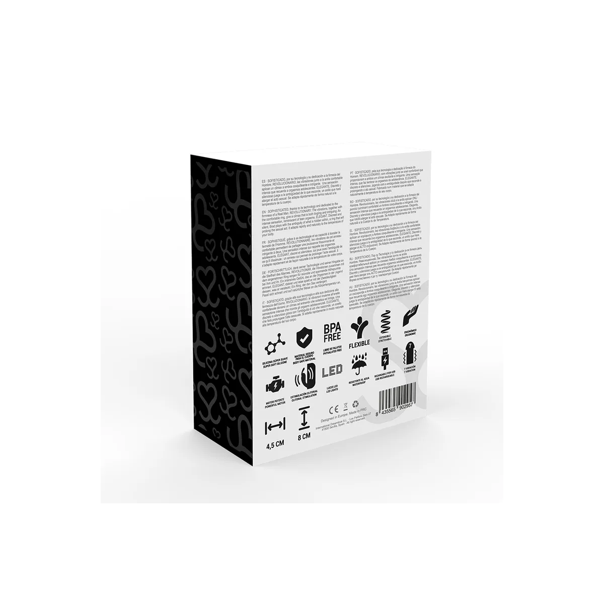 Moressa Zac Premium wiederaufladbarer Vibrierring von Moressa | Fesselliebe.de