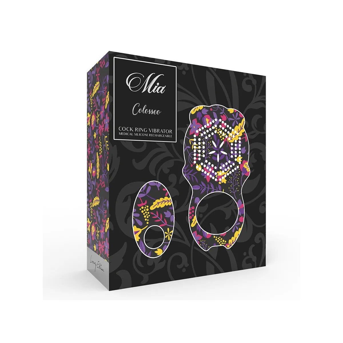 Colosseo Ring mit Fernbedienung Schwarz von Mia | Fesselliebe.de