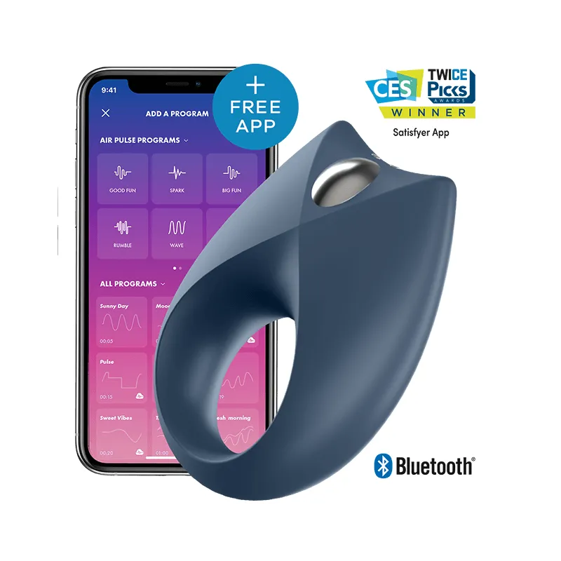 Leistungsstarke Royal One Vibrator Ring App von Satisfyer Connect | Fesselliebe.de