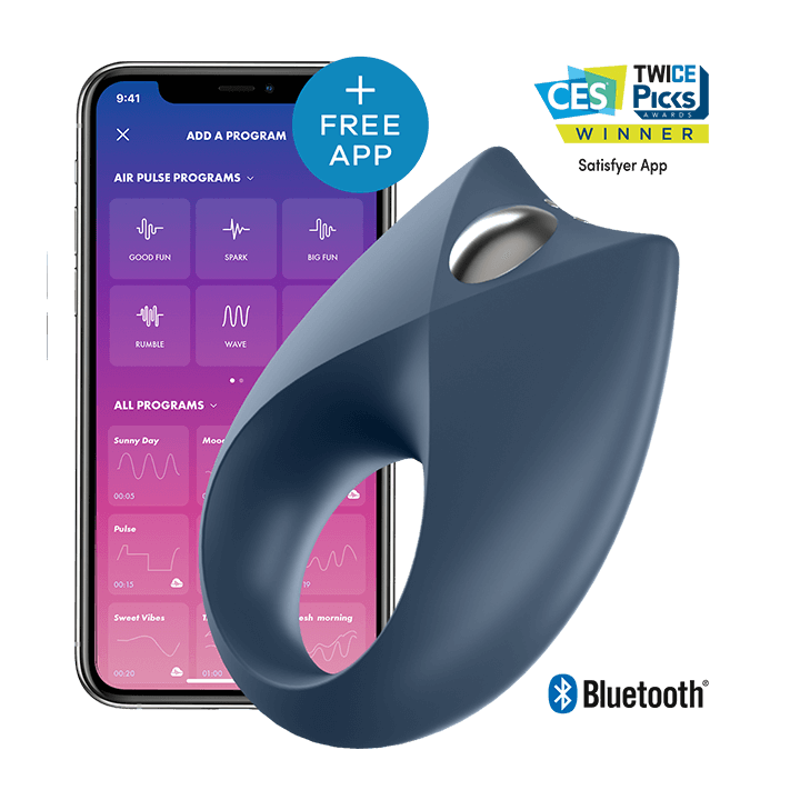 Leistungsstarke Royal One Vibrator Ring App von Satisfyer Connect | Fesselliebe.de
