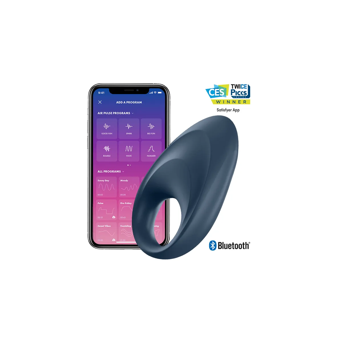 Mighty One Ring Vibrator App von Satisfyer Connect | Fesselliebe.de