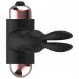 Cockring mit Vibrator Schwarz/ Gold von Coquette Toys | Fesselliebe.de