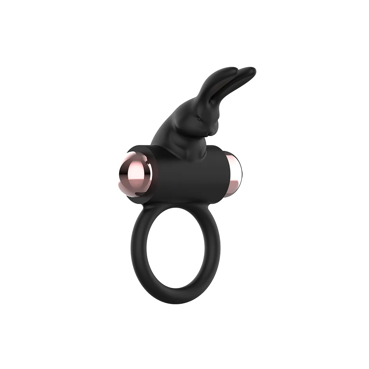 Cockring mit Vibrator Schwarz/ Gold von Coquette Toys | Fesselliebe.de