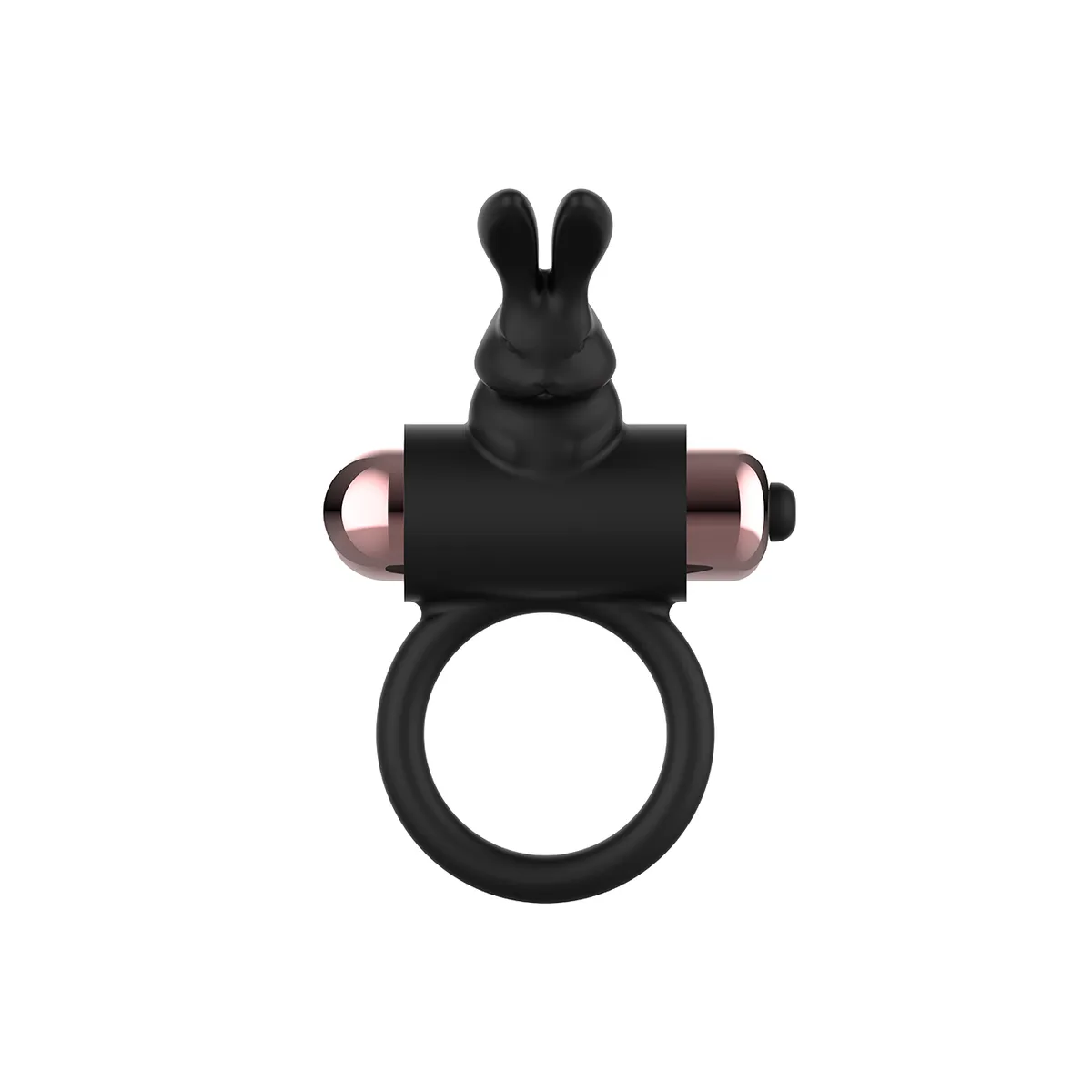 Cockring mit Vibrator Schwarz/ Gold von Coquette Toys | Fesselliebe.de