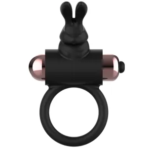 Cockring mit Vibrator Schwarz/ Gold von Coquette Toys