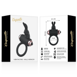 Cockring mit Vibrator Schwarz/ Gold von Coquette Toys | Fesselliebe.de