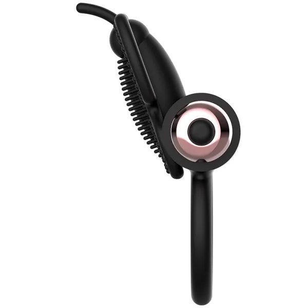 Cockring Schmetterling mit Vibrator Schwarz/ Gold von Coquette Toys | Fesselliebe.de