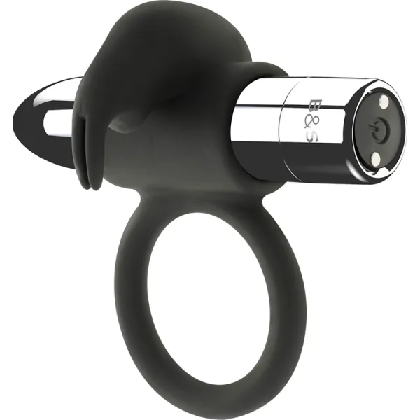 Burton wiederaufladbarer Ring 10 Vibrationsmodi von Black&Silver | Fesselliebe.de