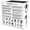 Burton wiederaufladbarer Ring 10 Vibrationsmodi von Black&Silver