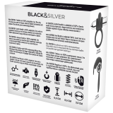 Burton wiederaufladbarer Ring 10 Vibrationsmodi von Black&Silver | Fesselliebe.de