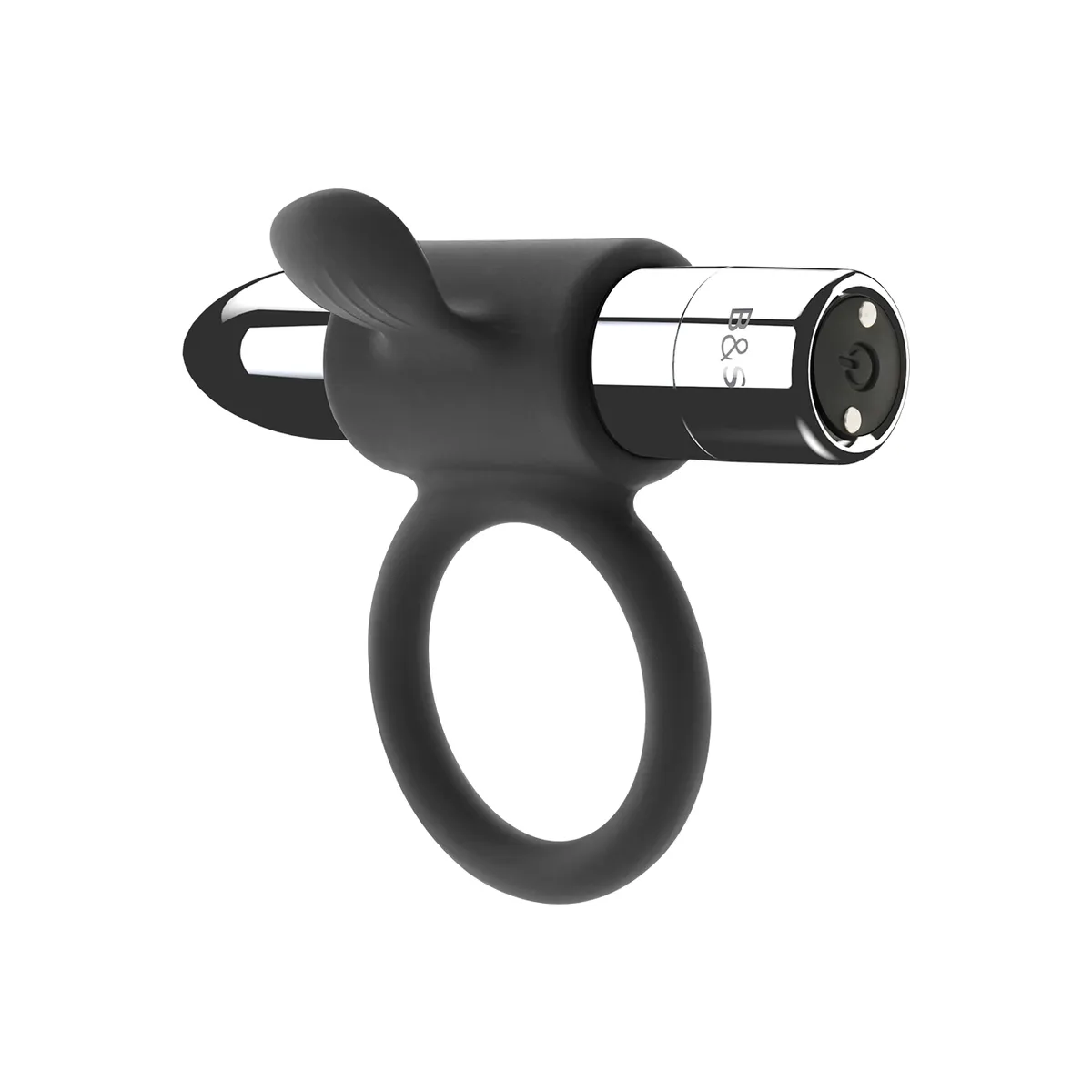 Cameron wiederaufladbarer Ring Silber von Black&Silver | Fesselliebe.de