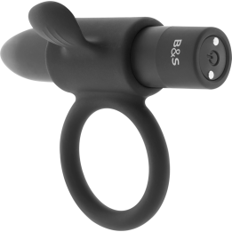 Cameron Schwarz wiederaufladbarer Ring von Black&Silver | Fesselliebe.de
