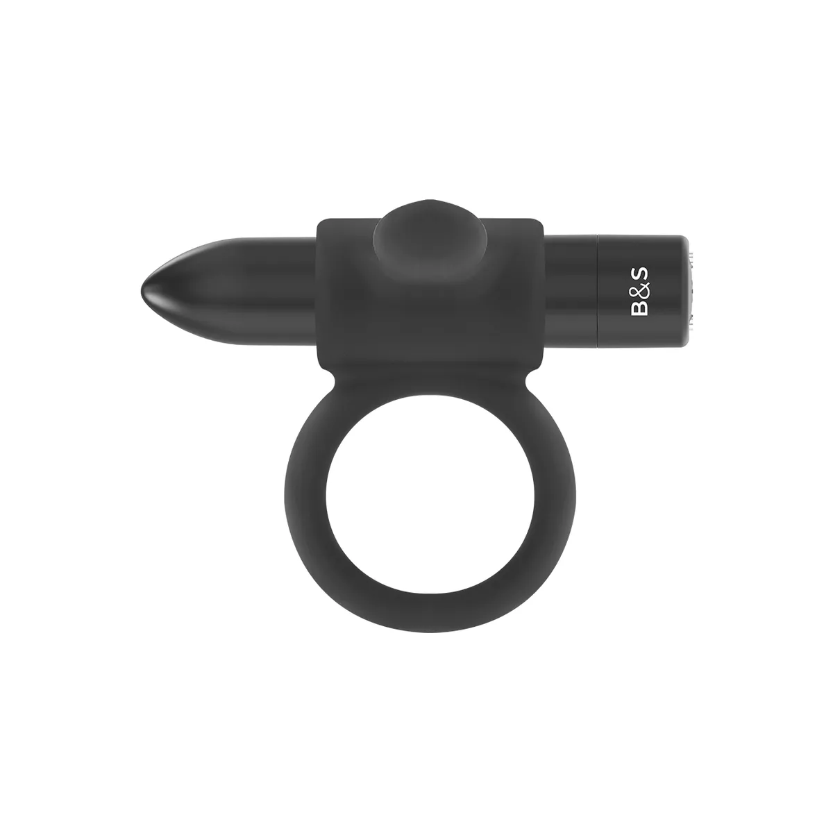 Cameron Schwarz wiederaufladbarer Ring von Black&Silver | Fesselliebe.de