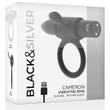 Cameron Schwarz wiederaufladbarer Ring von Black&Silver | Fesselliebe.de