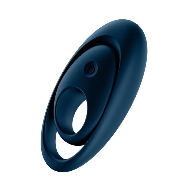 Glorious Duo Ring Vibrator Blau von Satisfyer Ring | Fesselliebe.de