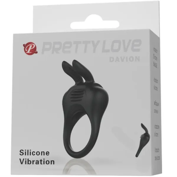 Davion Rabbit Vibratorring von Pretty Love | Fesselliebe.de