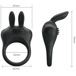 Davion Rabbit Vibratorring von Pretty Love