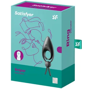 Sniper Ringvibrator Schwarz von Satisfyer Ring