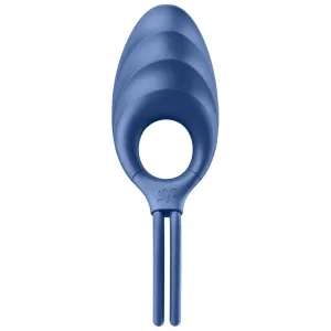 Swordsman Ringvibrator Blau von Satisfyer Ring