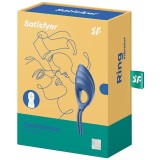 Swordsman Ringvibrator Blau von Satisfyer Ring | Fesselliebe.de