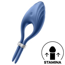 Duelist Ringvibrator Blau von Satisfyer Ring | Fesselliebe.de