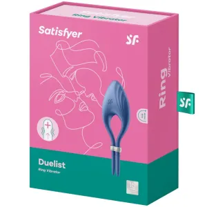 Duelist Ringvibrator Blau von Satisfyer Ring