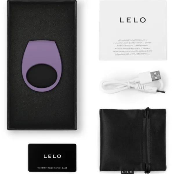 Tor 3 Violett Vibratorring von Lelo | Fesselliebe.de