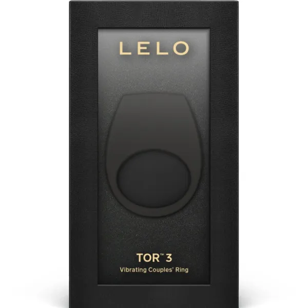 Tor 3 Schwarzer Vibratorring von Lelo | Fesselliebe.de