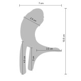 Paar-Stimulatorring Fuchsia von Xocoon | Fesselliebe.de