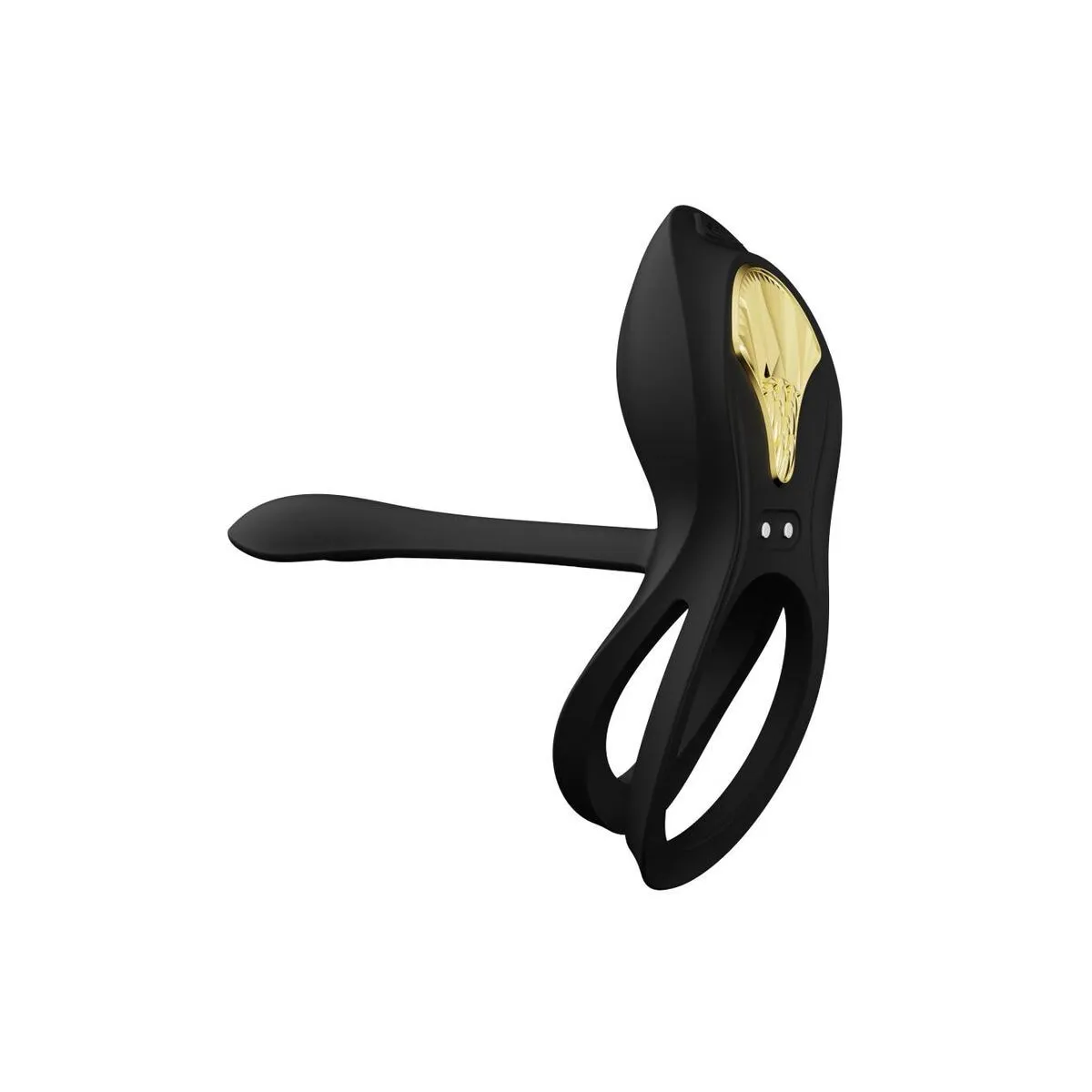 Bayek Vibrierender Paarring Schwarz von Zalo | Fesselliebe.de