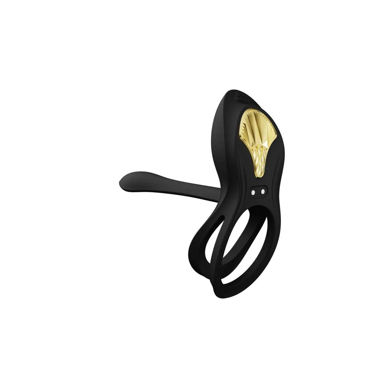 Bayek Vibrierender Paarring Schwarz von Zalo | Fesselliebe.de