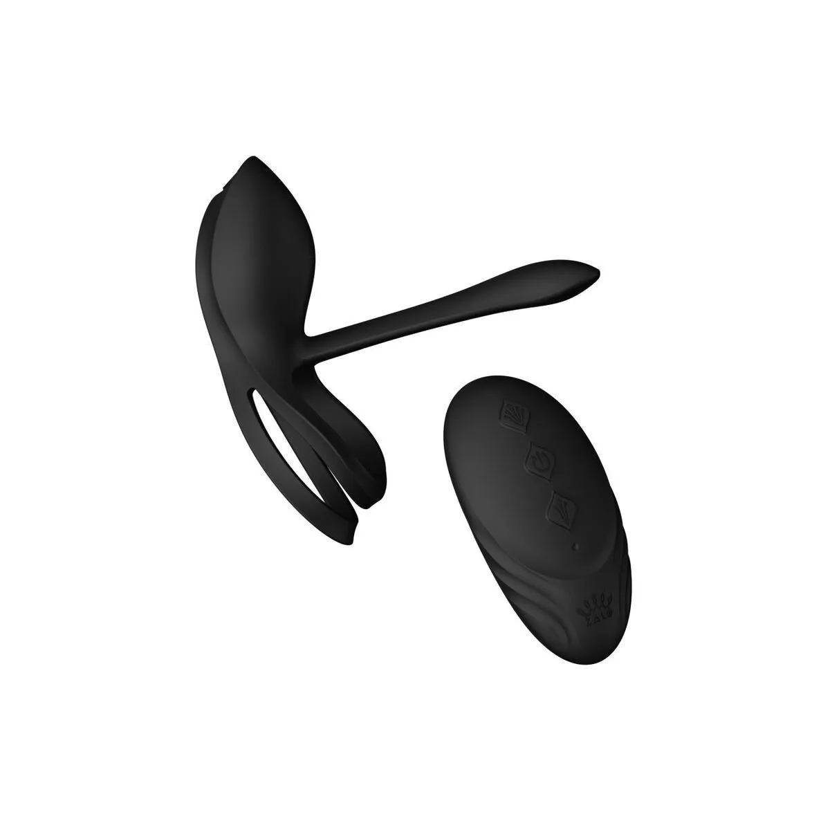 Bayek Vibrierender Paarring Schwarz von Zalo | Fesselliebe.de