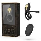 Bayek Vibrierender Paarring Schwarz von Zalo | Fesselliebe.de