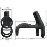 Elastische Verlngerungshülse aus Weichem Silikon von Pretty Love Male | Fesselliebe.de