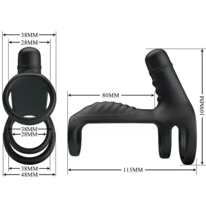 Elastische Verlngerungshülse aus Weichem Silikon von Pretty Love Male