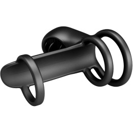 Jammy Penis-Hülle 12 Vibrationen mit wiederaufladbarer Silikon-Zunge von Pretty Love Male | Fesselliebe.de