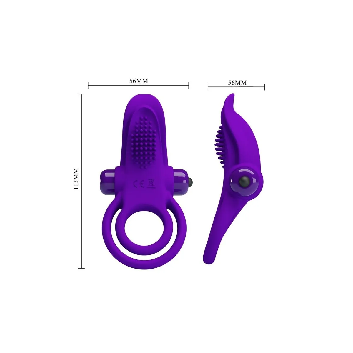 Lila Vibrierender Penisring von Pretty Love Male | Fesselliebe.de