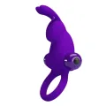Vibratorring I Rabbit für Lila Penis von Pretty Love Male