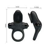 Vibratorring Ii für den Schwarzen Penis von Pretty Love Male | Fesselliebe.de