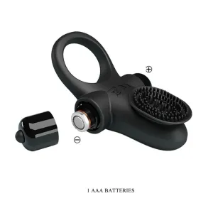 Vibratorring Ii für den Schwarzen Penis von Pretty Love Male