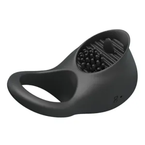 Vibrierender Penisring mit Schwarzer Zunge von Pretty Love Male