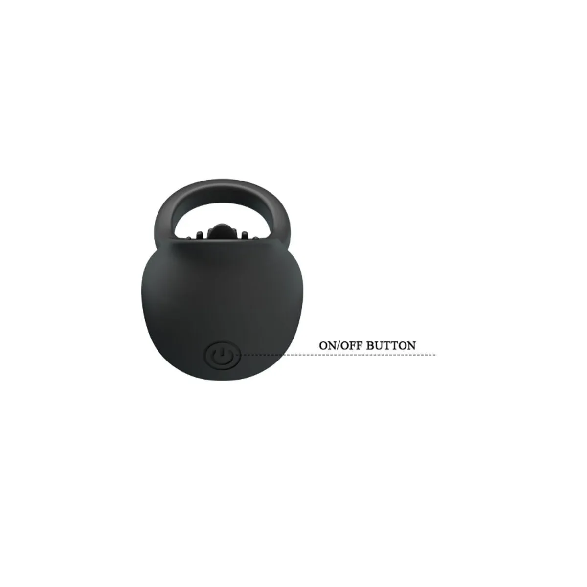 Vibrierender Penisring mit Schwarzer Zunge von Pretty Love Male | Fesselliebe.de